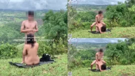 นิคกี้เอาท์ดอร์กับผอ.เย็ดกันที่ริมเขาเสียวเลย Onlyfans nicky_yes 5