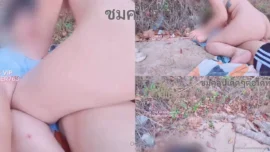 dirtybangg69 คู่เทพนมใหญ่เย็ดริมหาดเอาท์ดอร์ทั้งใส่เซ็กส์ทอยและเย็ดสด Onlyfans 9