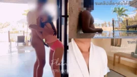 น้องยูมิจาก playwithher199.5 พาคู่หูไปสัมผัสประสบการณ์เอาท์ดอร์ที่รีสอร์ทริมทะเล Onlyfans playwithher199.5 15