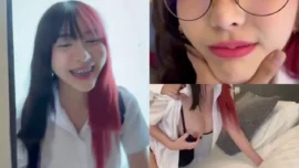 น้องจี๊ดจ๊าดนักศึกษาถูกรุ่นพี่จับเย็ดตอนติว Onlyfans jeedjad_ss 11