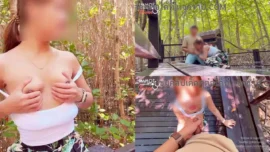 imhotnurse น้องนิวลากรุ่นน้องมาเย็ดในป่าชายเลน Onlyfans 31