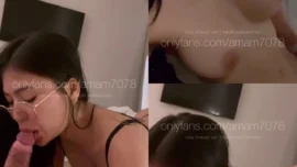 น้องแอมขอใกล้ชิดกับชายรูปร่างใหญ่เป็นรอบที่สองในเวลาติดต่อกัน Onlyfans amam7078 1