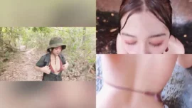 น้องมินคู่เทพเข้าป่าแล้วเย็ดกันริมน้ำตกหลายท่าจนน้ำแตก Onlyfans mintra4444 17