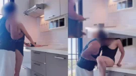 น้องมีมี่ memeezecretx เย็ดในห้องครัวท่าหมาจนแตกคาปาก Onlyfans 19