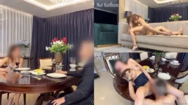 น้องนัท nutkatihom ดินเนอร์แล้วเย็ดคอนโดหลายท่าจนน้ำแตก Onlyfans 23