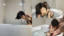 น้องลูแปง lalalalupinz เย็ดในอ่างท่าหมาขย่มชักว่าวแตกเต็มนม Onlyfans 39