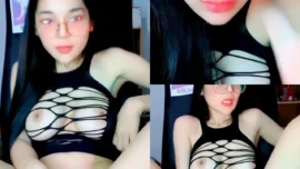 น้องเอมม่า 69live ไลฟ์สดช่วยตัวเองเย็ดควยปลอมแฉะจนน้ำหีเอ่อ Onlyfans 23