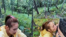 น้องชิปปี้ chipyononlyfans เย็ดเอาท์ดอร์ป่าดูดควยยืนกระแทกแตกใน Onlyfans 33