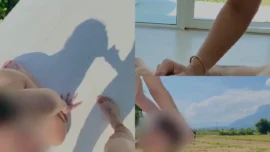 ไอเลิฟ ilovesexary & honeytipsy เอาท์ดอร์โม๊กโยกท่าหมาชักโม๊กแตกอก Onlyfans 31