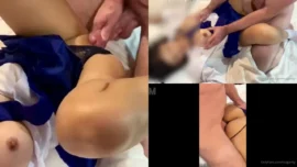 magarity เย็ดฝรั่งคาชุดนักเรียนถูนมแหวกกางเกงในซอยท่าหมาขย่มอ้าหีถูร่องหีแตก Onlyfans 19