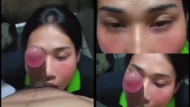 แบงค์กดดันสาวโรงงานอมควยสุดมันในห้องน้ำโรงงาน 13