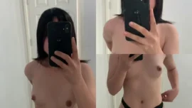 viva2020 น้องวาวา Onlyfans สาวผมแดงในรถยกเสื้อโชว์นมโต มีรอยจูบแดงเปื้อนหัวนมครางเงี่ยนหีอยากโดนเย็ด 27