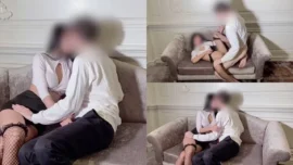 newyearst6 คลิป onlyfans น้องนิวเยียสาวชุดเซ็กซี่ถุงน่องตาข่ายโดนเย็ด 19